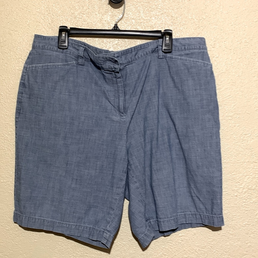 Lands' End Blue Women's Shorts